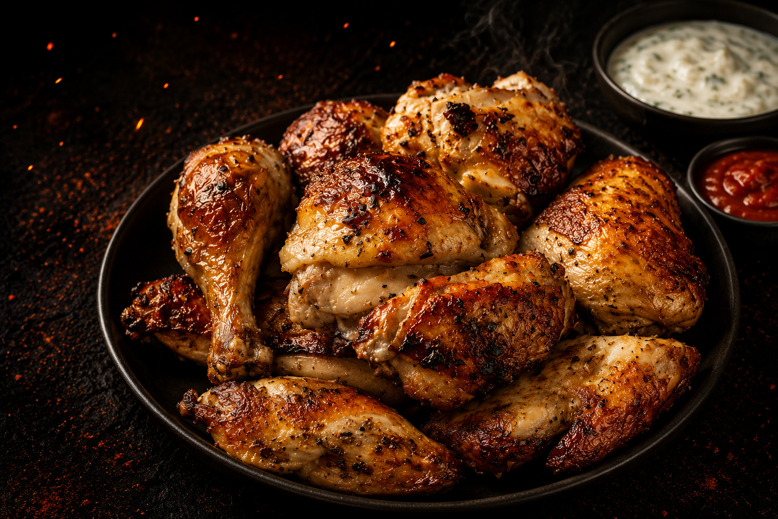 Full chicken meal